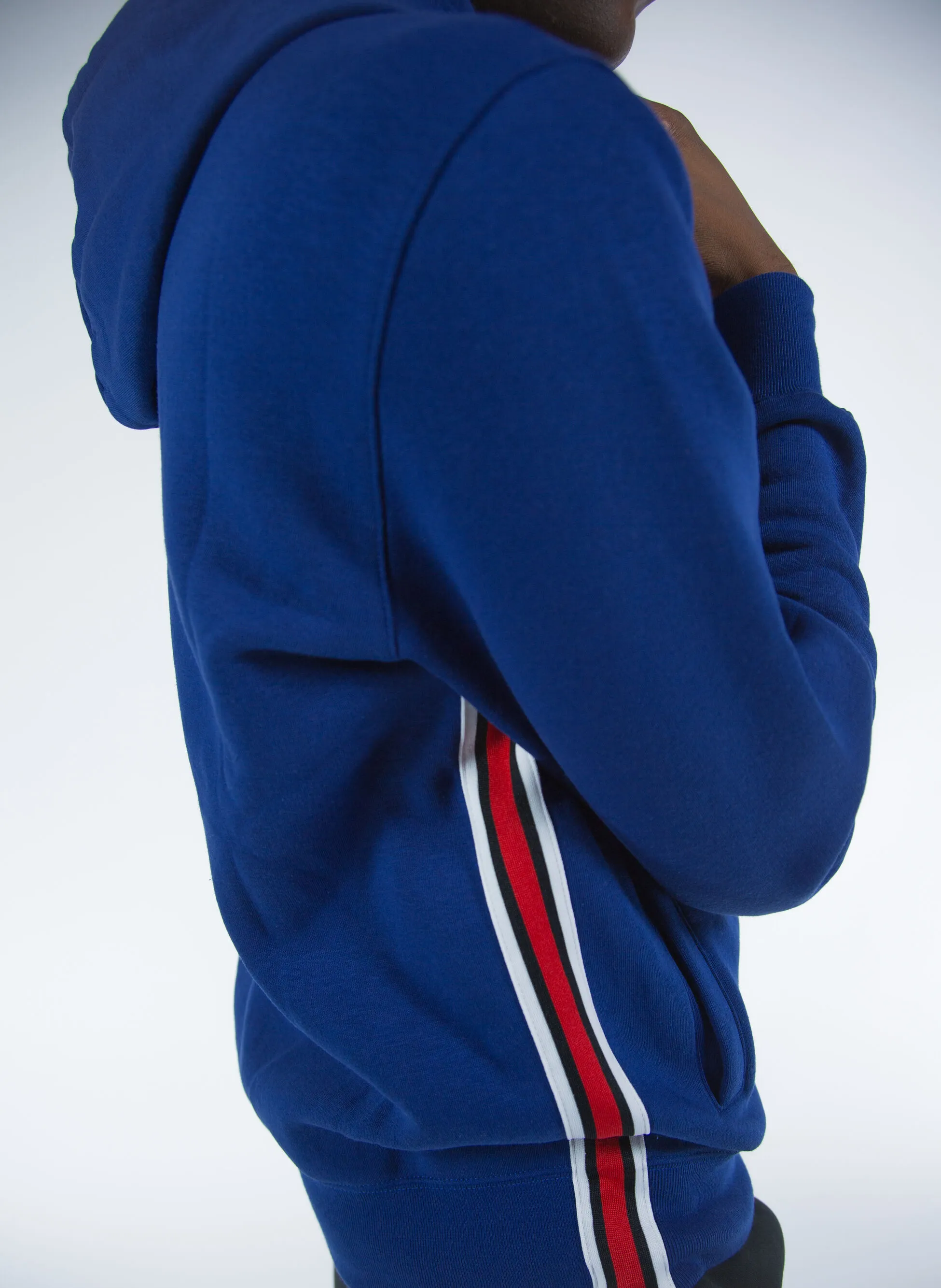 tuta full zip con logo
