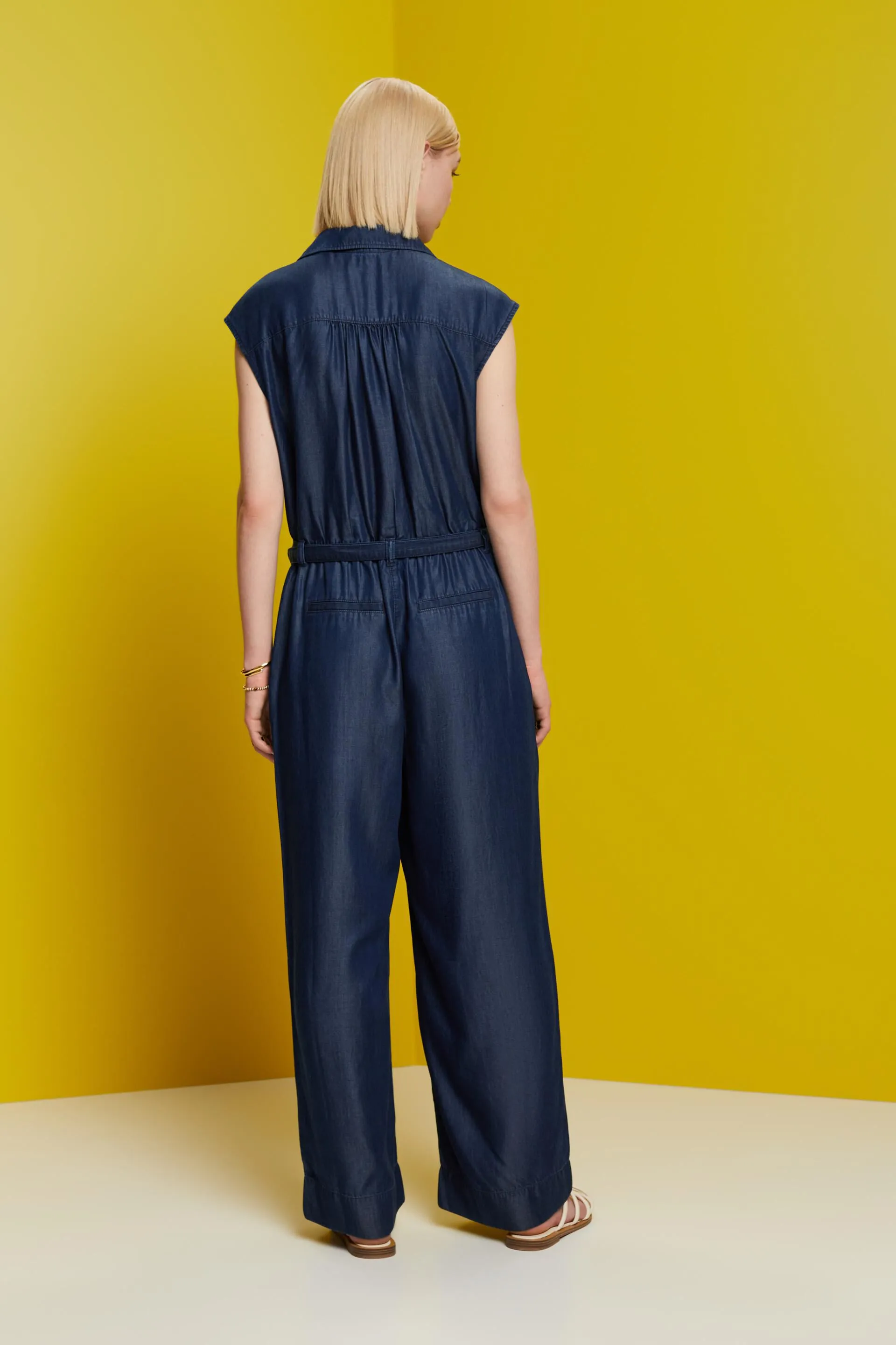 Tuta lunga effetto denim, TENCEL™