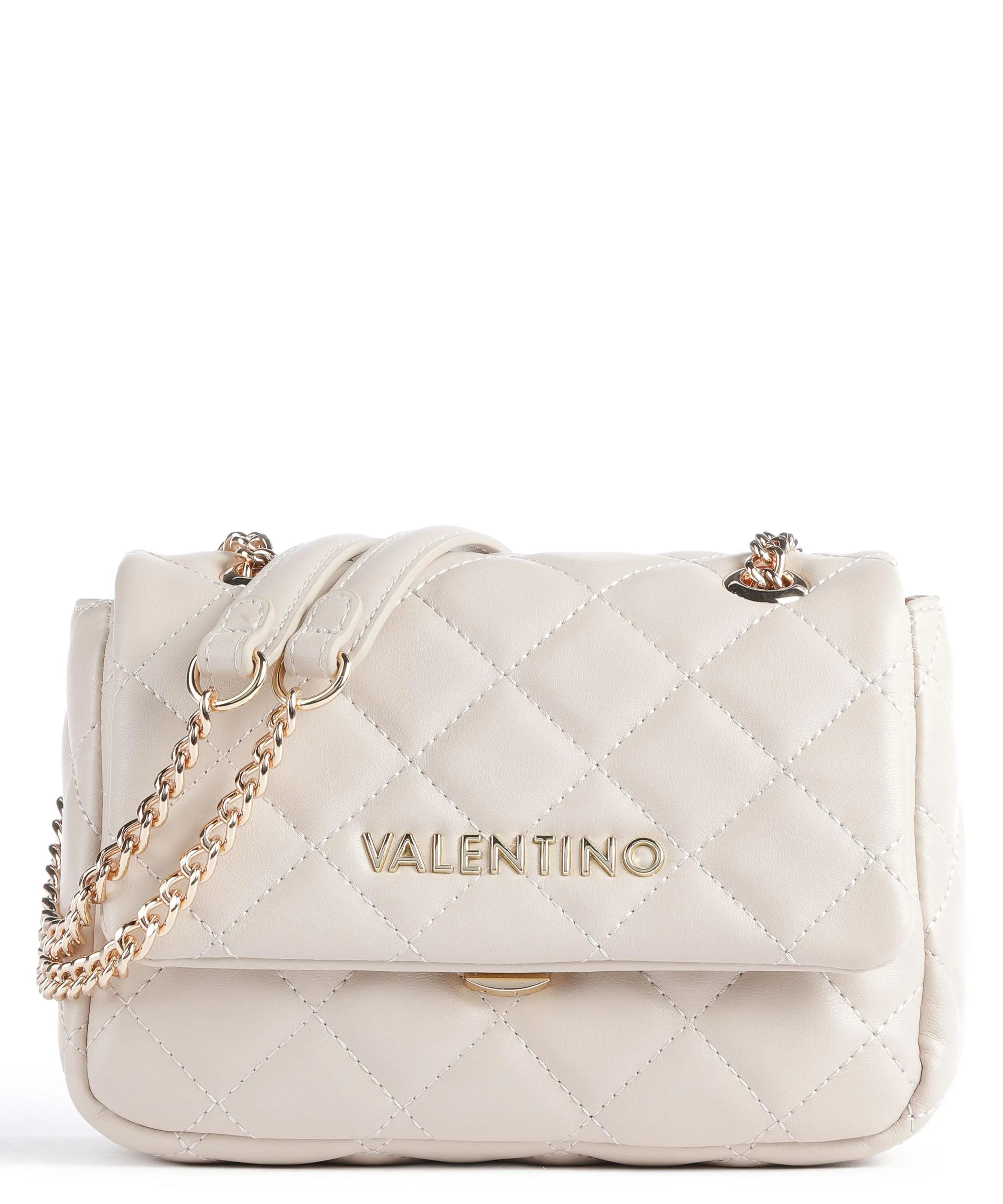  Valentino Bags Ocarina Borsa a spalla pelle sintetica avorio  