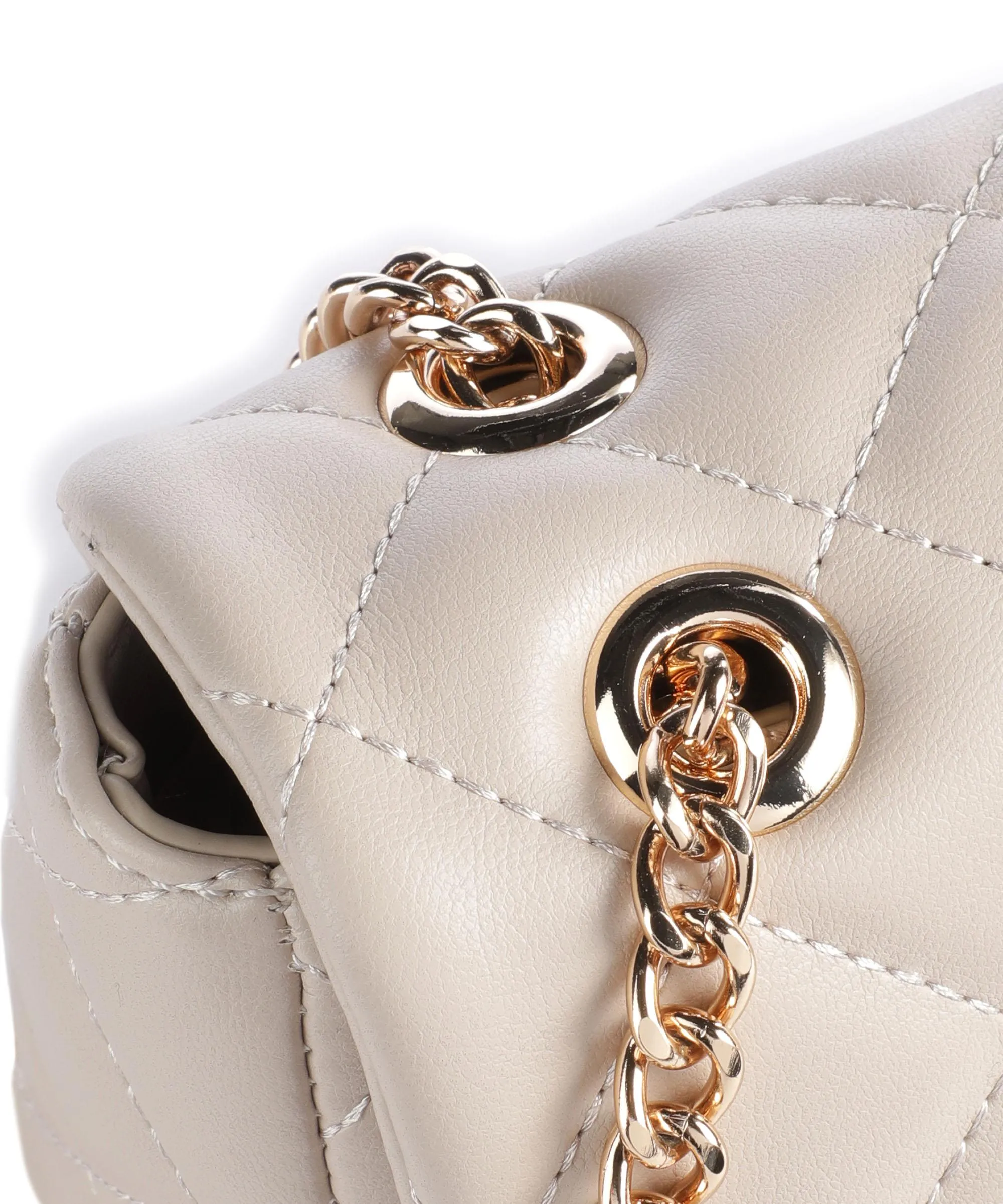  Valentino Bags Ocarina Borsa a spalla pelle sintetica avorio  