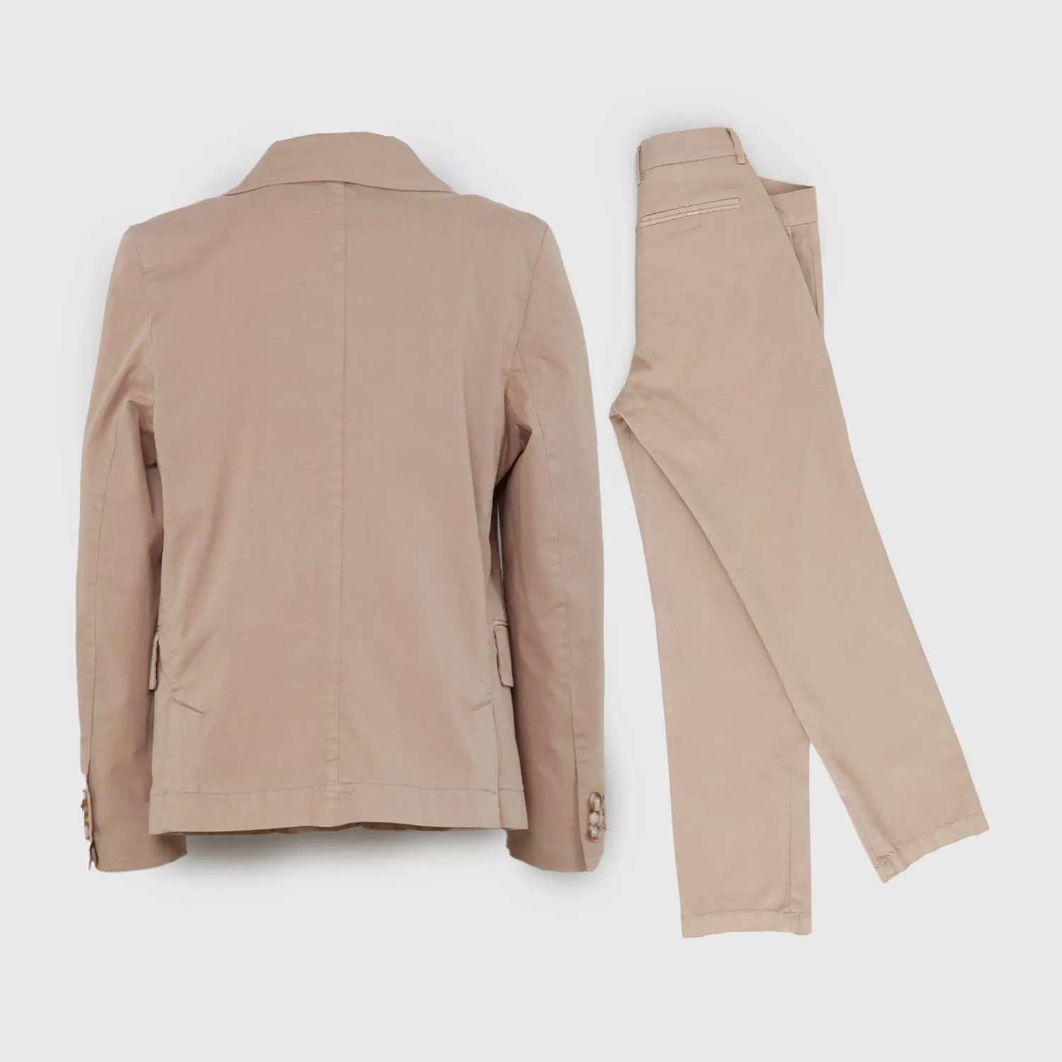 Vestito Giacca E Pantalone Cammello Bambino