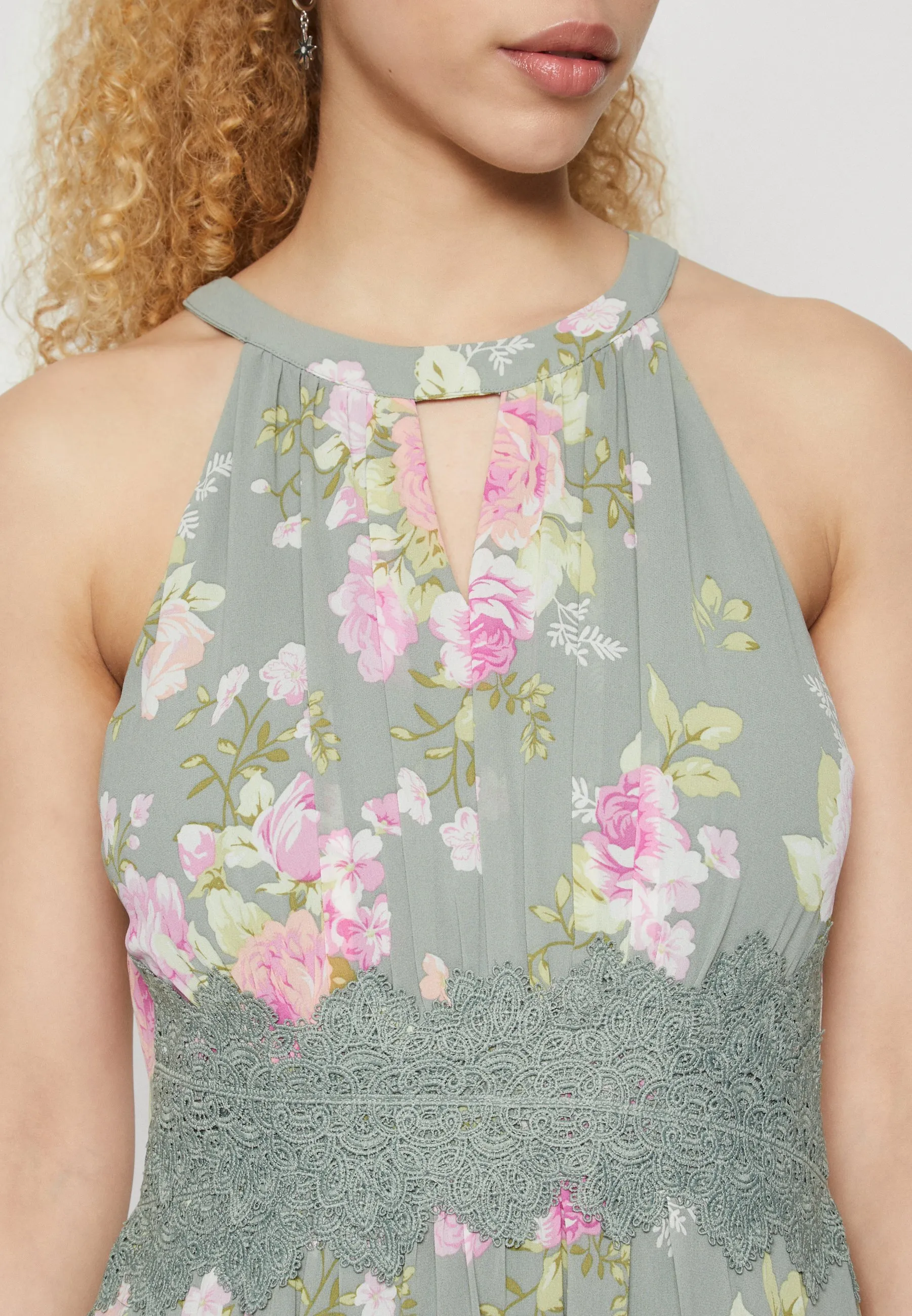 VIMILINA FLOWER MAXI DRESS - Abito da sera