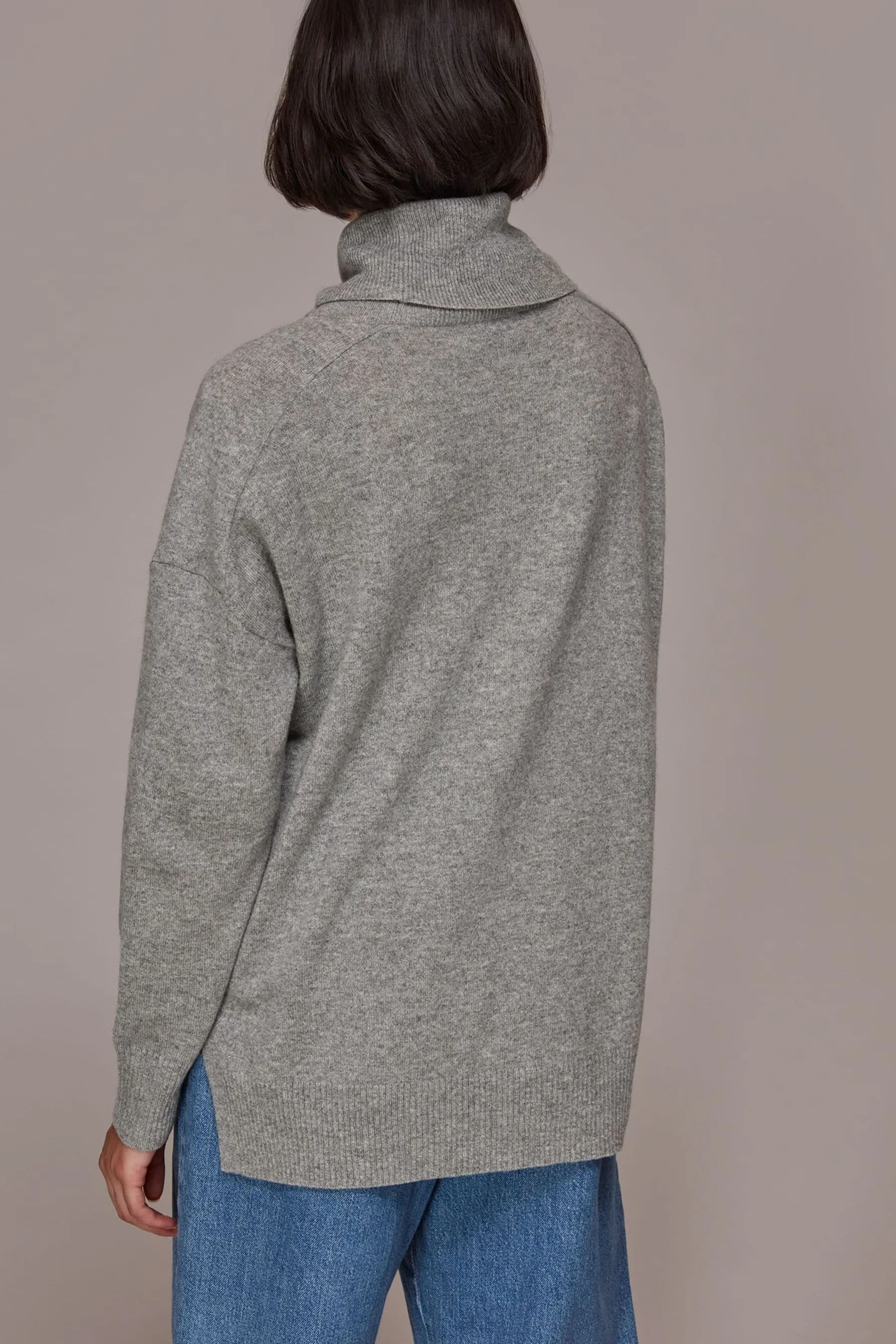 Whistles - Maglia a collo alto in cachemire    
