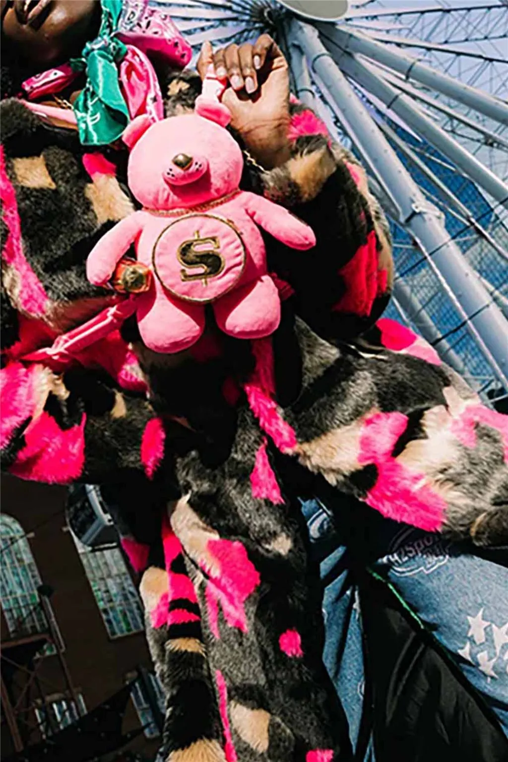 Zaino fucsia Sprayground sorbet stunna 2 bear cub 6452
