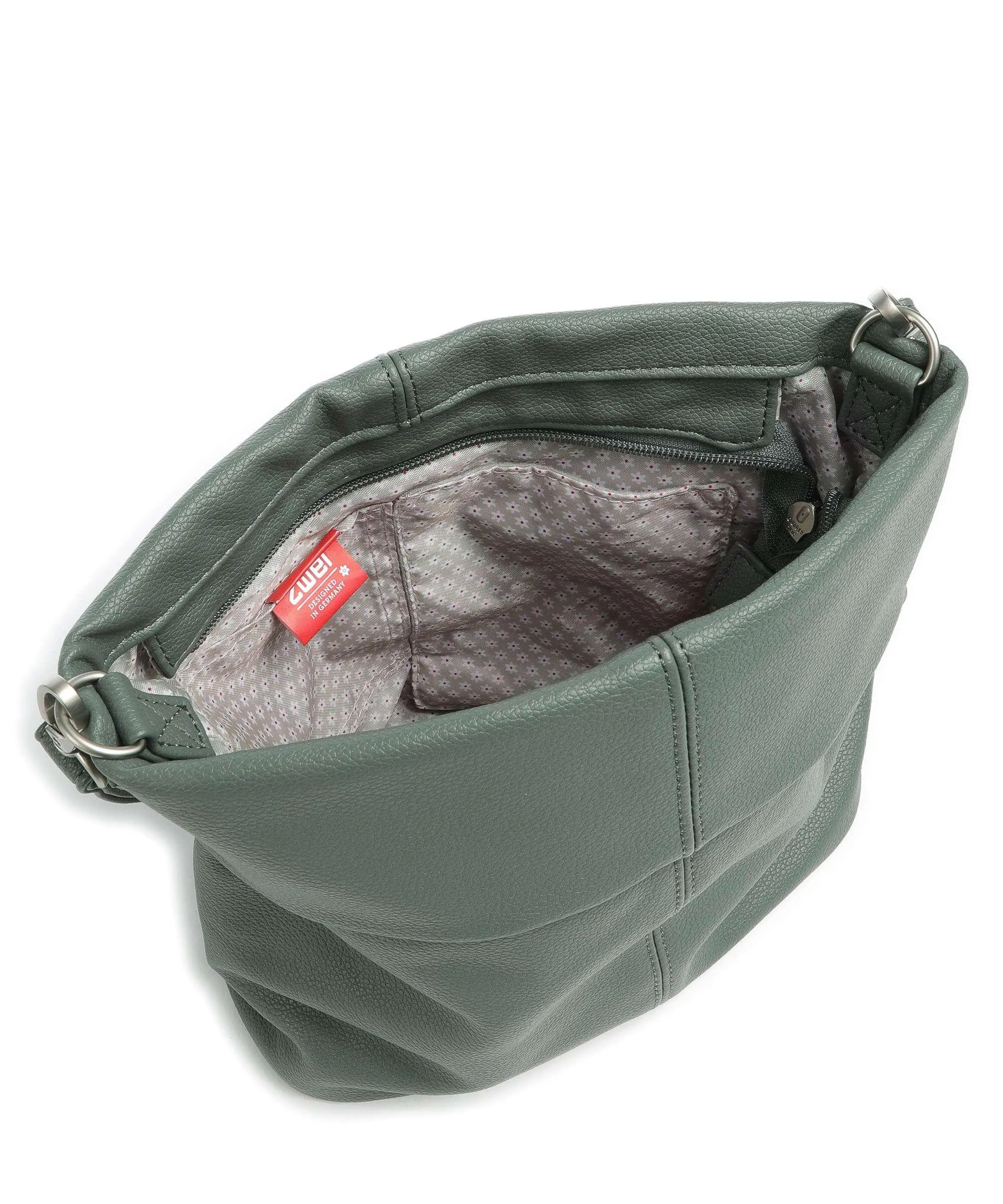  Zwei Mademoiselle.M M8 Borsa a spalla pelle sintetica verde  