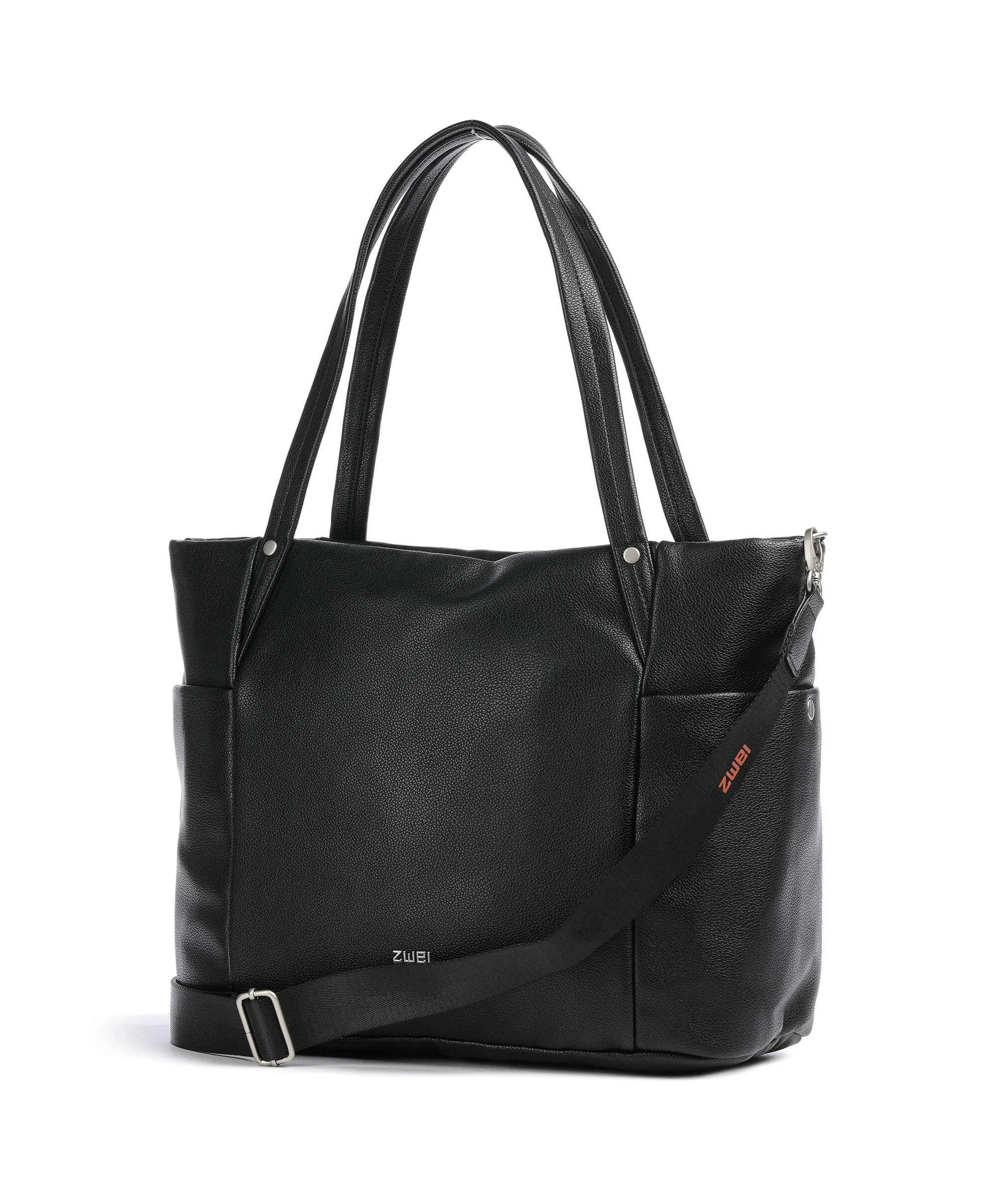  Zwei Pia PI170 Borsa shopper 13″ pelle sintetica nero  