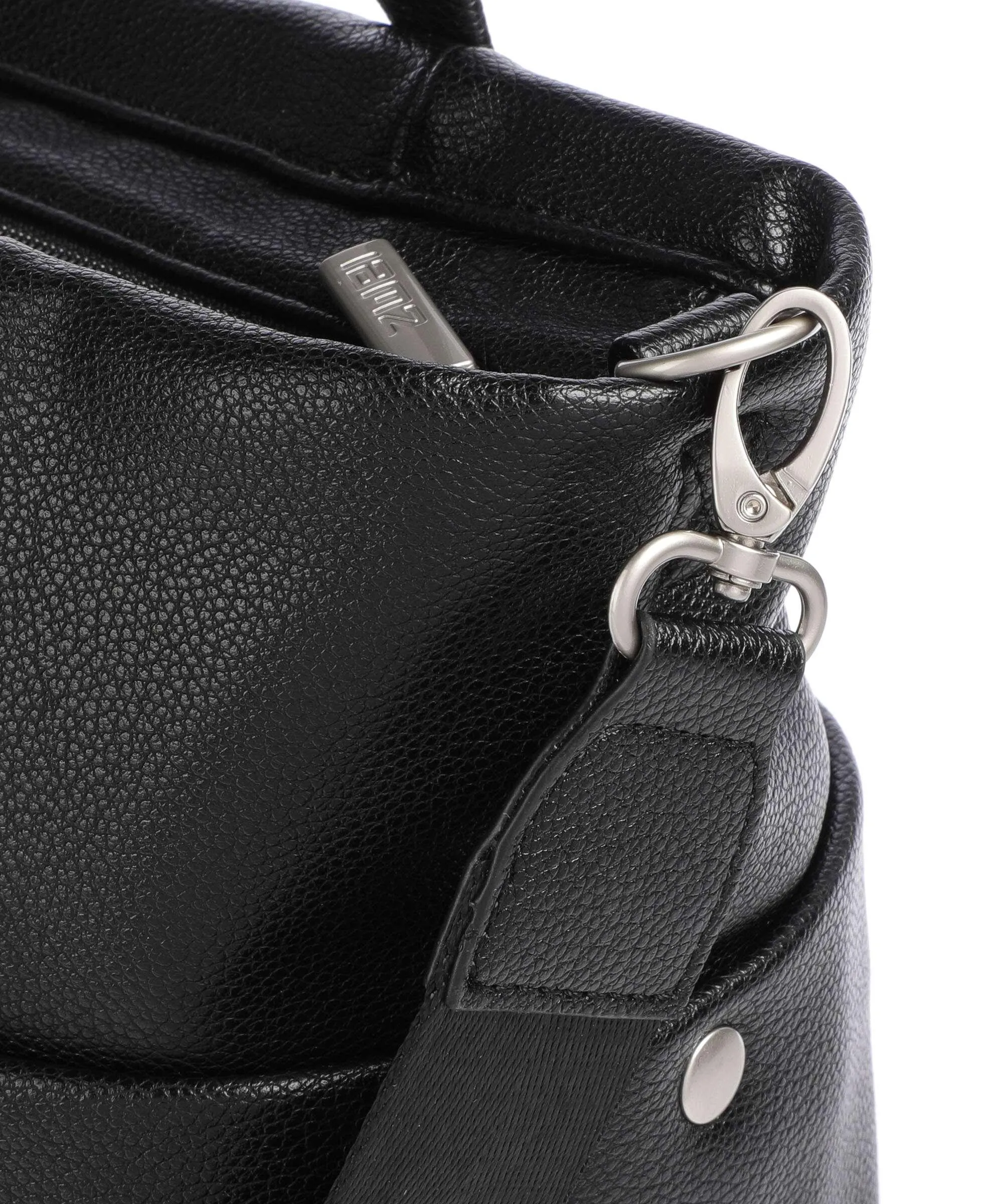  Zwei Pia PI170 Borsa shopper 13″ pelle sintetica nero  